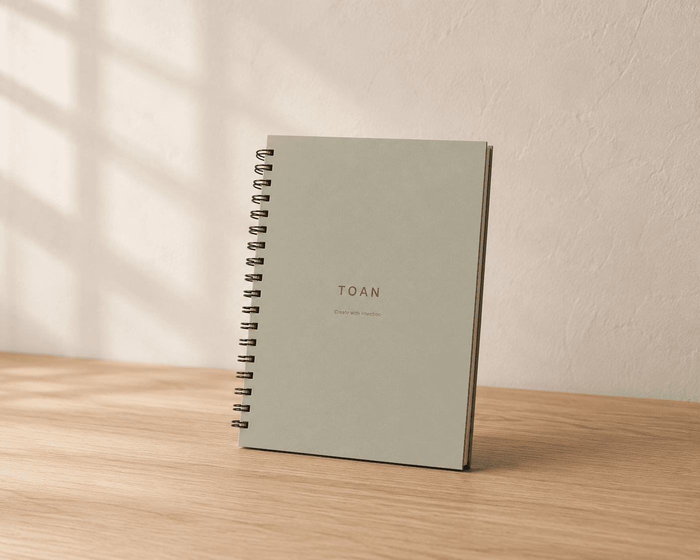 Sage TOAN planner — A muted green-gray that feels calm and natural.