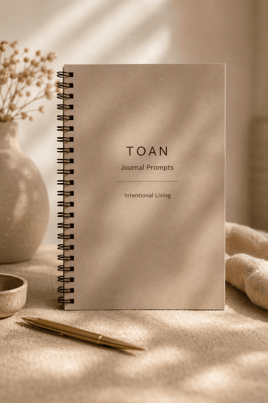 TOAN Journal Prompts cover